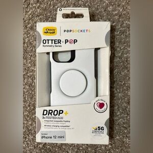 OtterBox Popsockets Symmetry Series Case for iPhone 12 Mini - White